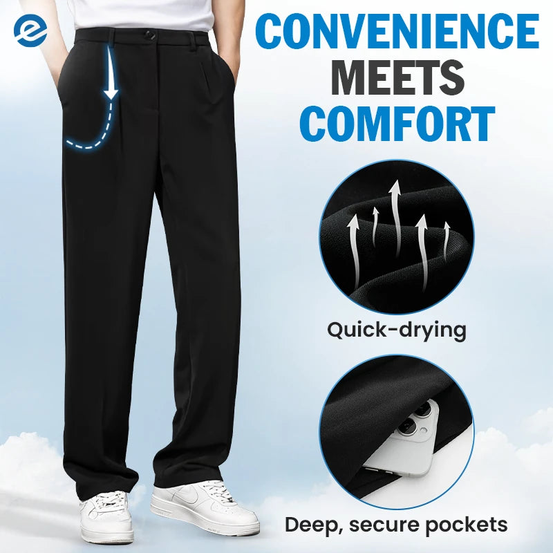 Bluecomfys - LAST DAY 70% OFF - Super Stretch Ice Silk Comfort Everyday Pants